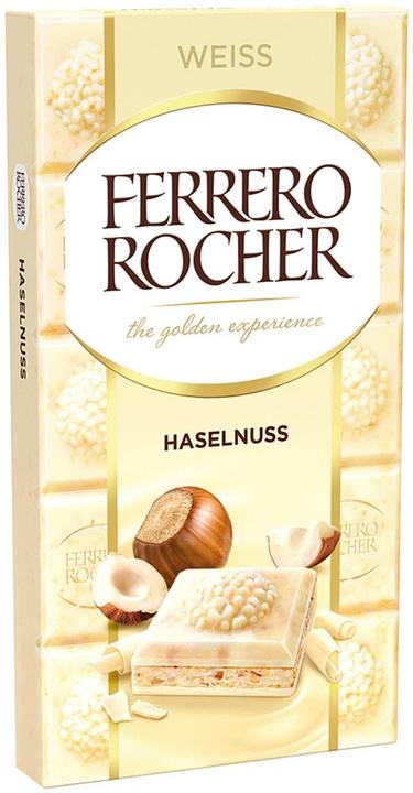 Produktbild Ferrero Tafelschokolade Weiss Haselnuss 90 g (90 g)