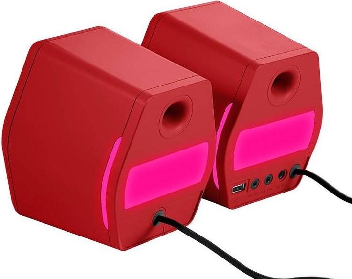 Immagine prodotto Edifier Altoparlanti da gioco G2000 Bluetooth/USB/AUX, 32 W, senza fili/con cavo, rosso