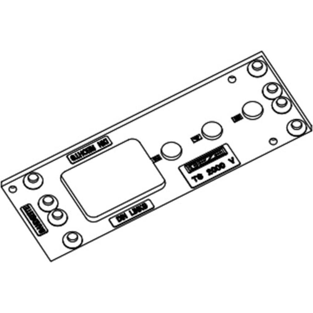 Thumbnail - Geze, Türöffner + Türschliesser, Montageplatte zu Türschliesser TS 2000 V (Zimmertür, Eingangstür, Holztür, Balkontür, I...