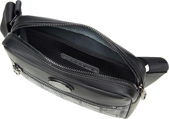 Produktbild Lacoste Kuriertasche Embossed Monogram - Schwarz