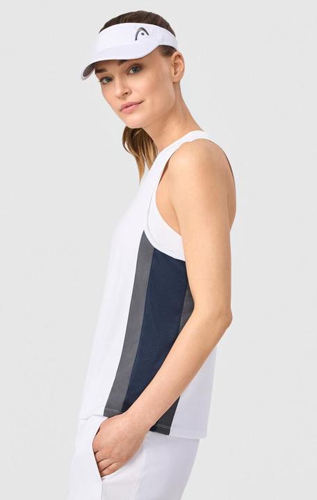 Actual product image Head Club 25 Tech Tank Top Damen Navy/Weiss (M)