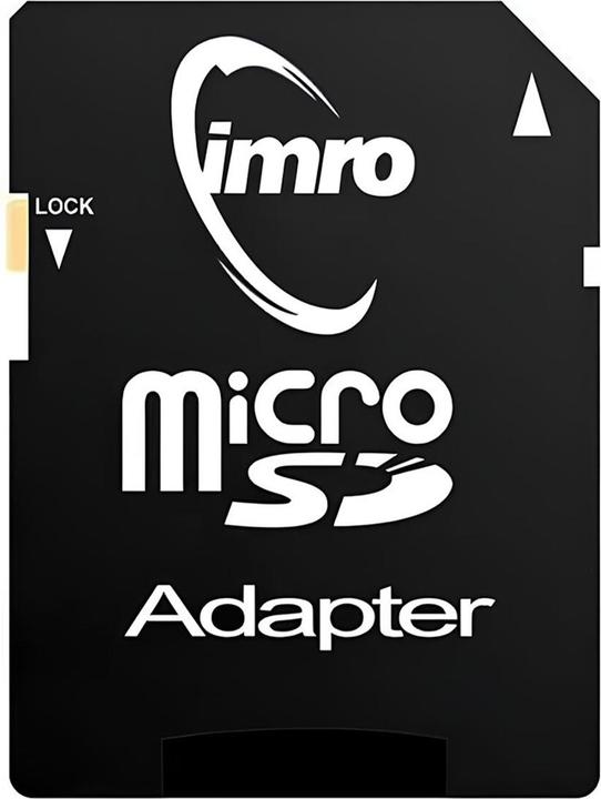 Actual product image IMRO 4/16G ADP Memory Card 16 GB MicroSDHC Class 4 (16 GB, microSDHC, UHS-I)