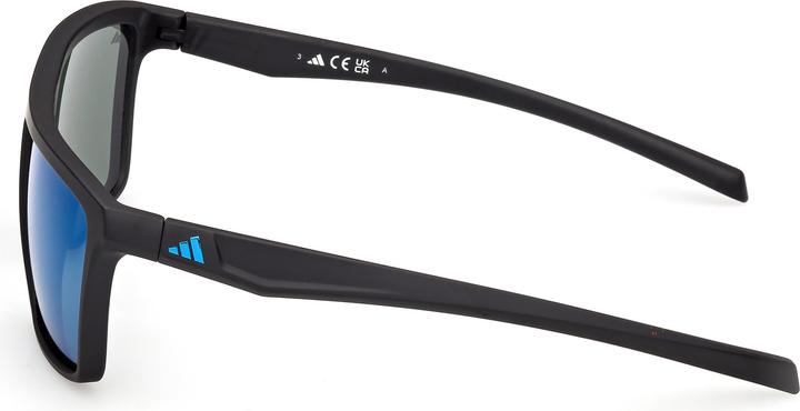 Produktbild Adidas ES0002 S3 (Schwarz matt, Blau, Blue Mirror)