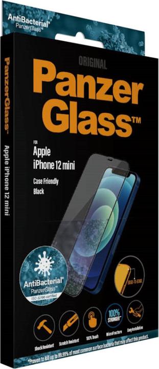 Actual product image PanzerGlass Edge-to-Edge (1 Piece, Apple iPhone 12 mini)
