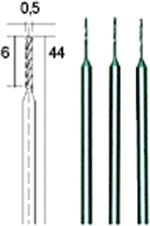 Image du produit Proxxon Micro forets hélicoïdaux (0,5 mm)