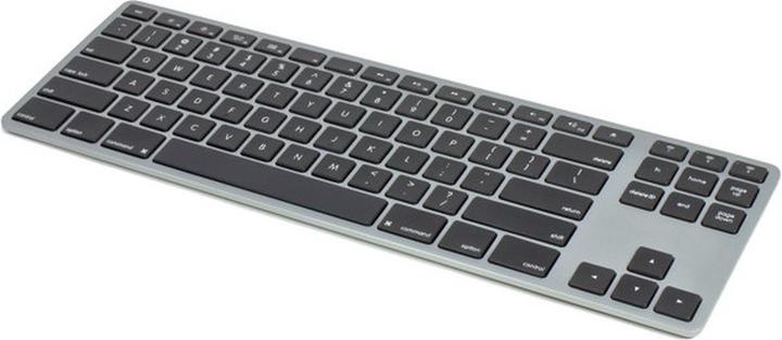 Immagine prodotto Matias Tastiera wireless US QWERTY senza Numpad per MacBook Space Gray (USA, Senza fili)