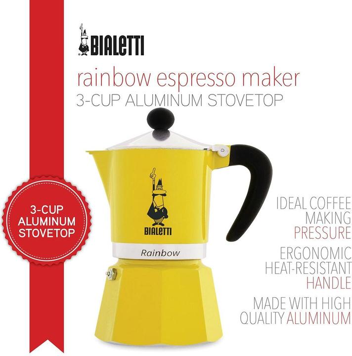 Produktbild Bialetti Rainbow 3 Tassen (3 T.)