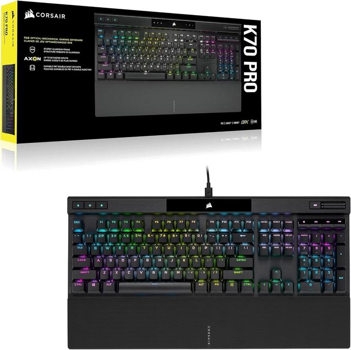 Produktbild Corsair K70 RGB Pro (DE, Kabelgebunden)