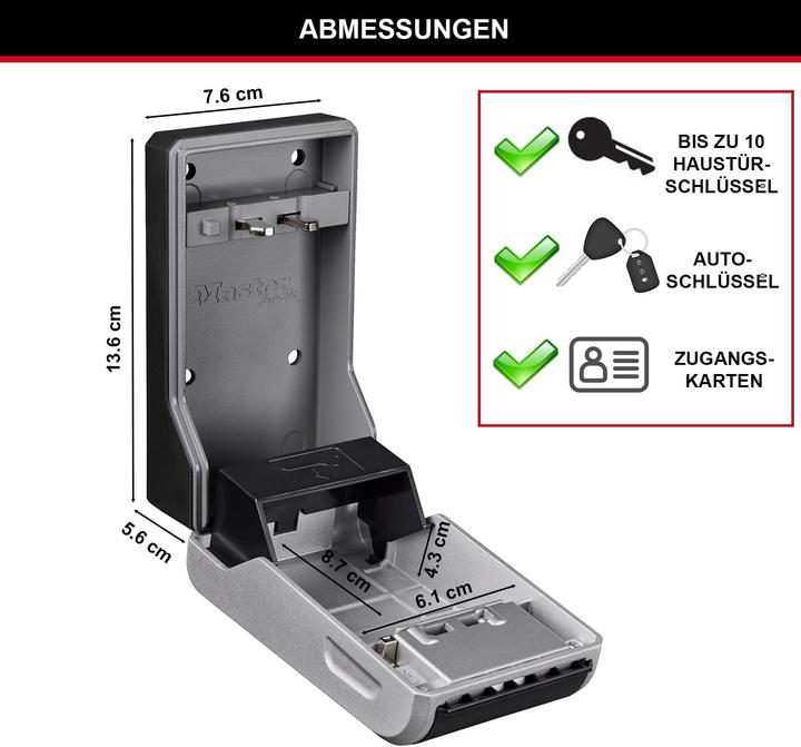 Productafbeelding Master Lock Schlüsselkasten