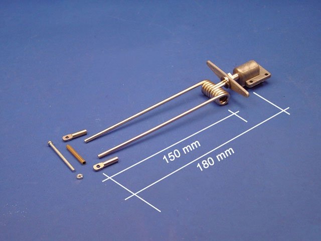 Actual product image Extron Modellbau Steerable nose gear