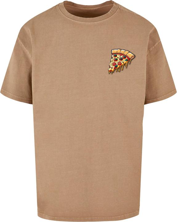 Image du produit Merchcode Pizza Comic Acid Washed Tee surdimensionné - 112823 (L)