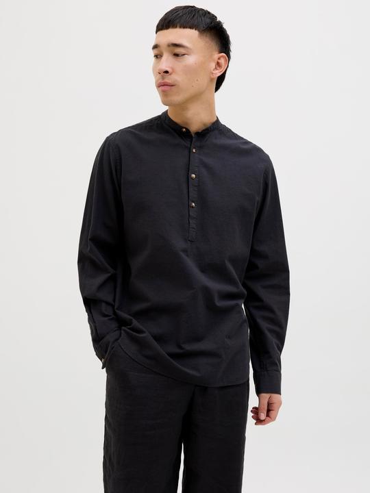 Produktbild Jack & Jones Jjesummer Half Placket Shirt Ls Sn (S)