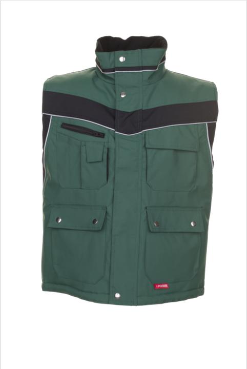 Planam unisex Winterweste PLALINE grün, schwarz Grösse 2XL (XXL)