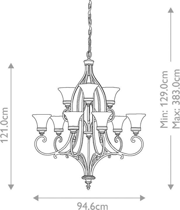 Produktbild Feiss Drawing Room (94.60 cm)