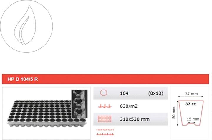 Produktbild Agro top Garden Intra Plug 104er Tray Coco