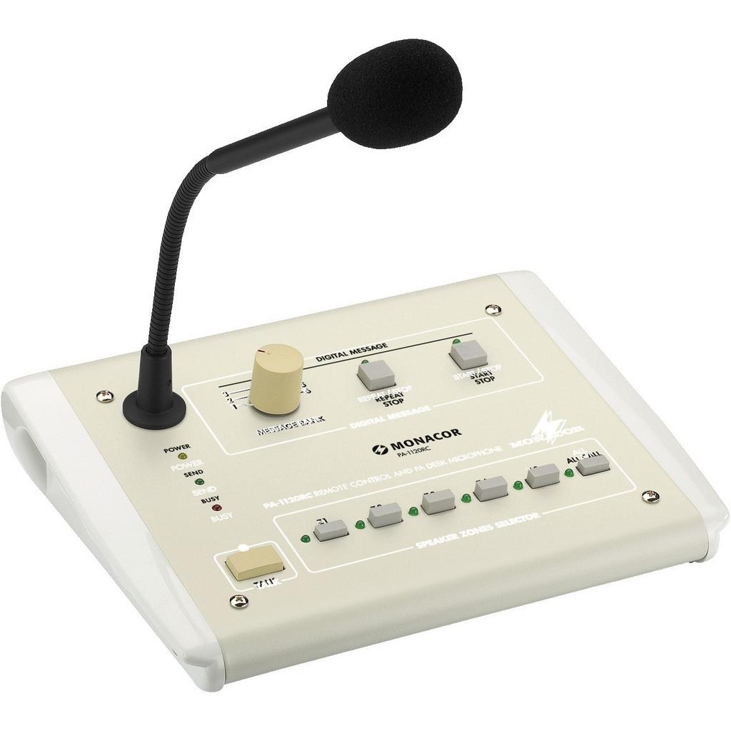 Monacor Microfono per il parlato a collo d'oca P, Microfono