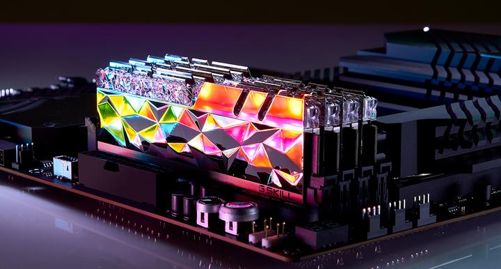 Produktbild G.Skill dimm 32gb ddr4-4000 kit arbeitsspeicher (2 x 16GB, 4000 MHz, DDR4-RAM, DIMM)