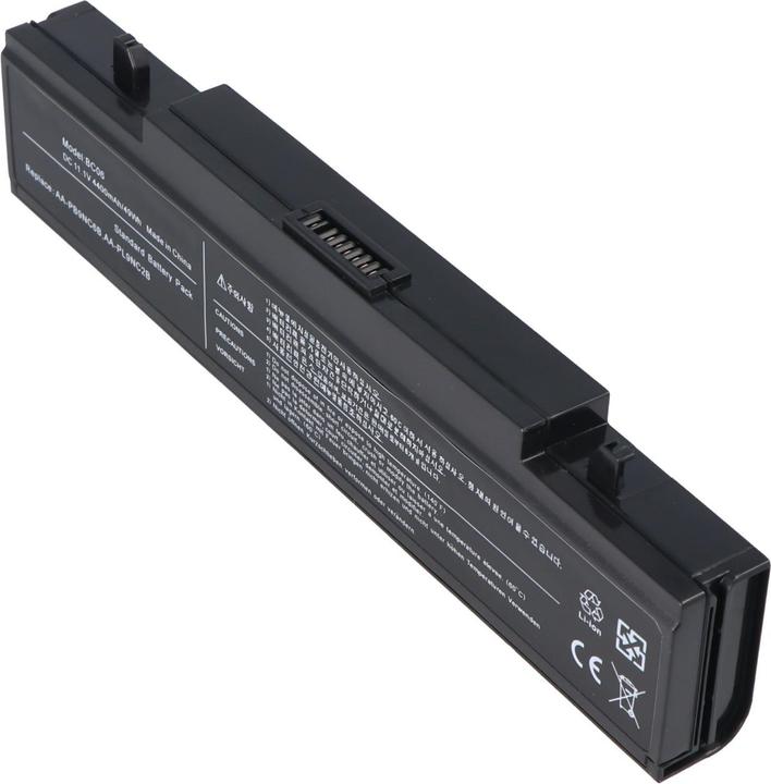 Actual product image Samsung AA-PB9NC5B, AA-PB9NC6B, AA-PB9NC6W, AA-PB9NC6W/E, AA-PB9NS6B, AA-PL9NC2B, AA-PL9NC6W battery (6 Cells, 4400 mAh)