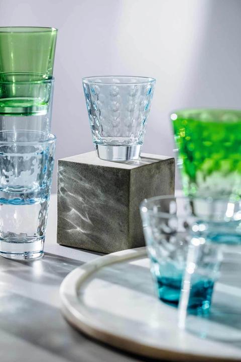 Produktbild Leonardo Trinkglas Optic Pastell 215 ml, 6 Stück, Mint (0.22 l, 6 x)
