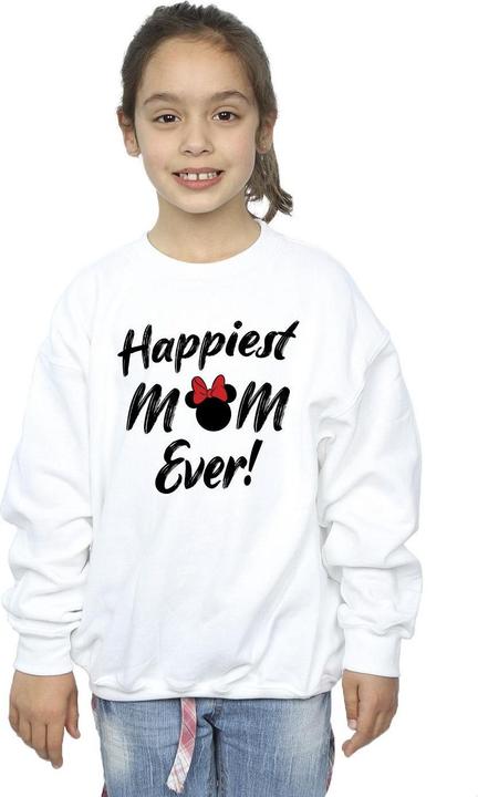 Produktbild Disney Minnie Mouse Happiest Mom Ever Sweatshirt Mädchen (104)