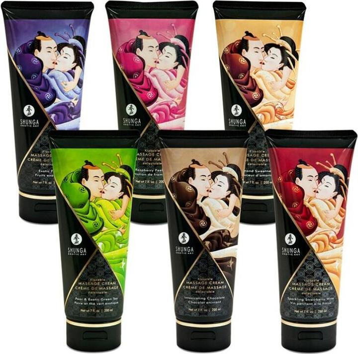 Actual product image Shunga Massage Cream Süsse Mandel (200 ml)