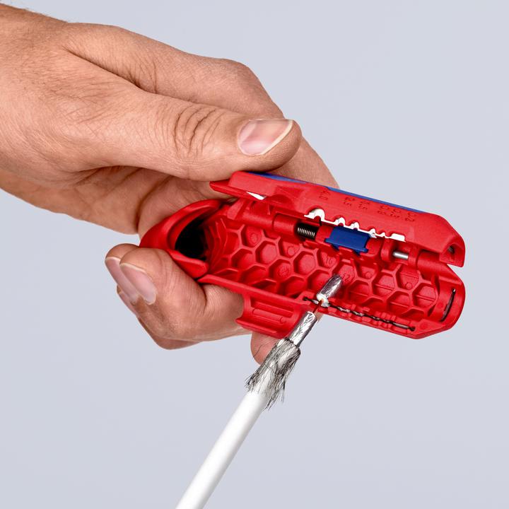Image du produit Knipex Pince à dénuder automatique pour câbles plats (180 mm)