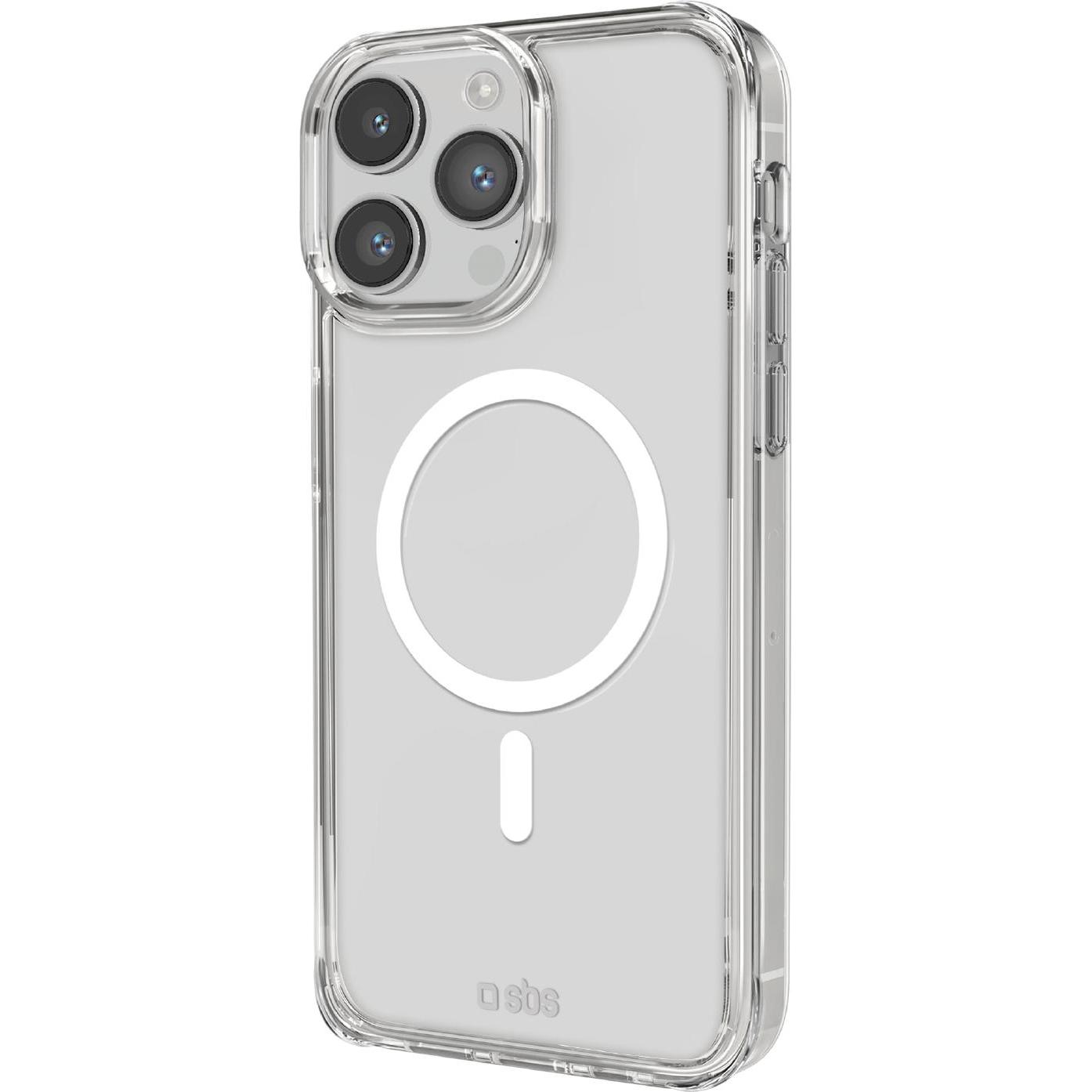 SBS 84527 TELIGMAGIP1467PT (Apple iPhone 14 Pro Max), Smartphone Hülle, Transparent