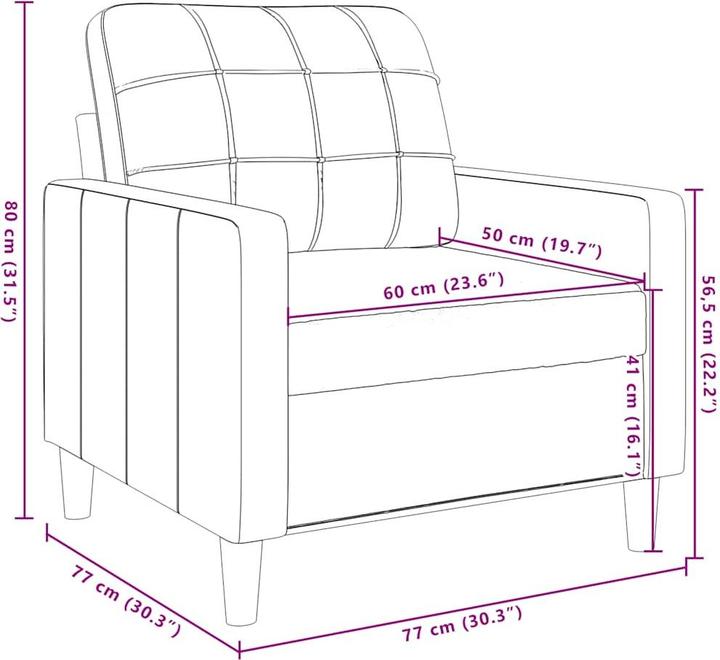 Image du produit vidaXL Sofagarnitur (3 places)