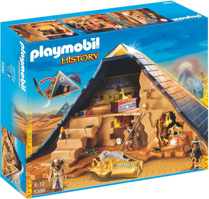 Produktbild Playmobil Pyramide des Pharaos (5386, Playmobil History)