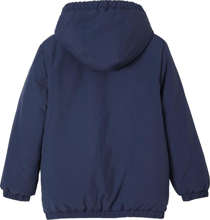 Image du produit Vertbaudet Jungen Winterjacke mit Kapuze und Webpelzfutter, Recycling-Polyester (98, 104)