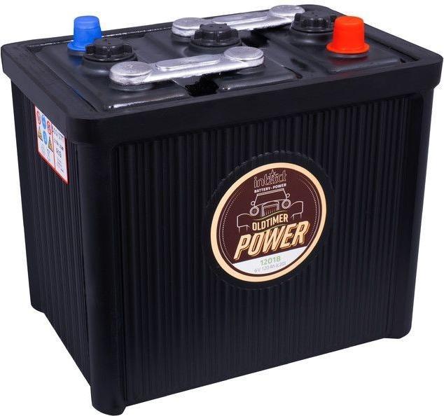 Image du produit Intact Oldtimer-Power 120Ah 6V batterie de voiture ancienne 12018 sans acide de batterie (120 Ah, 570 A, 6 V)