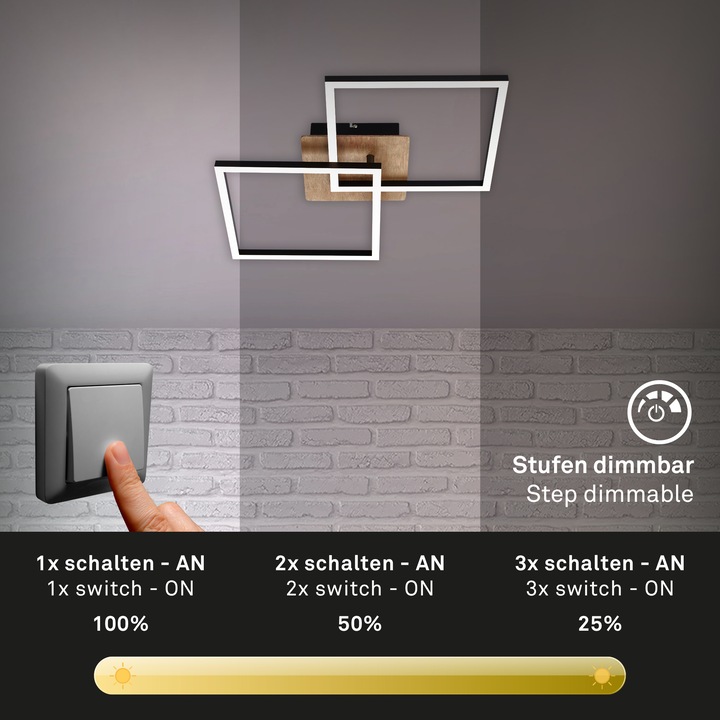 Produktbild Briloner LED Deckenleuchte (1200 lm)