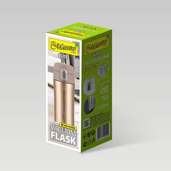 Produktbild Maestro MR-1641-32-GOLD Thermobecher 320 ml, golden (0.32 l)
