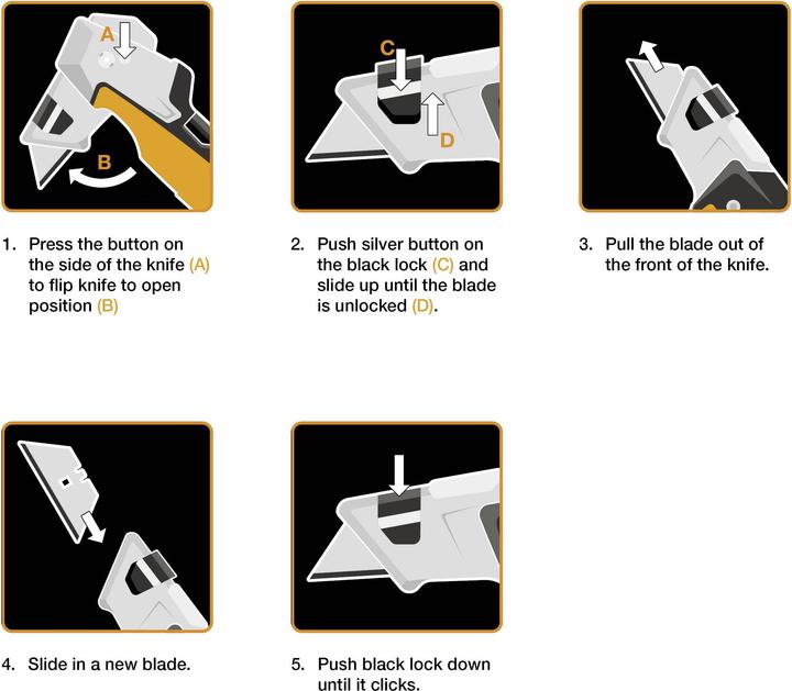 Produktbild Fiskars CarbonMax Universal-Malermesser 1027225 (Cutter)