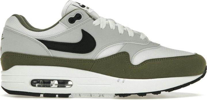 Produktbild Nike Air Max 1 White Black Medium Olive (38.5)
