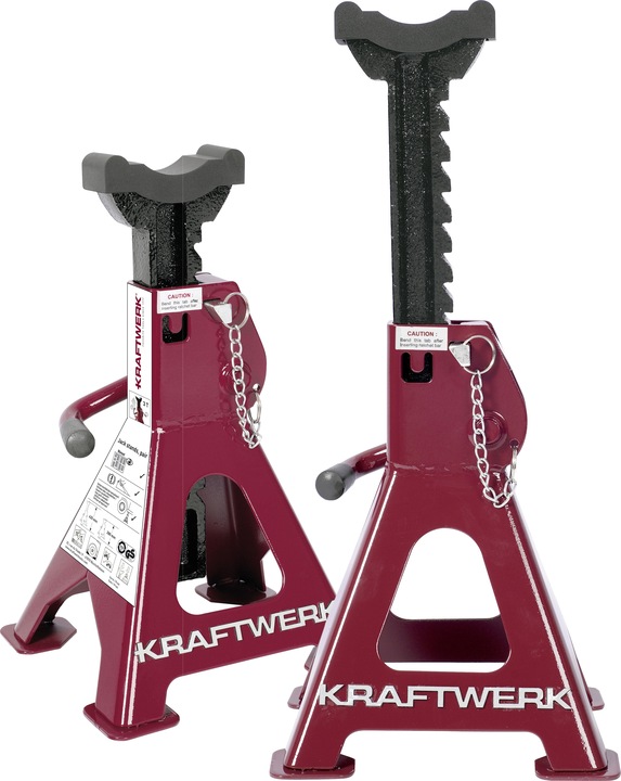 3 t Pair of undercarriage stands