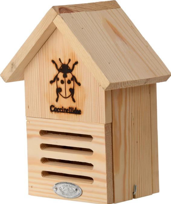 Actual product image Esschert Design Ladybird house with silhouette (Ladybirds)