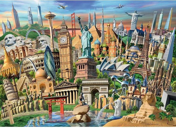 Produktbild Ravensburger Sehenswürdigkeiten weltweit (1000 Teile)