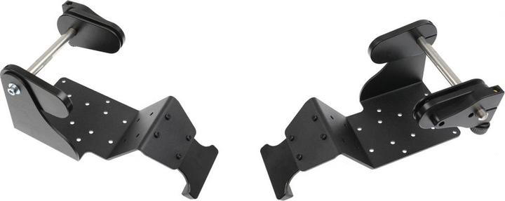 Brodit Universelle Drucker Halterung mit Etikettenrollen-Halterung / AMPS-Löcher