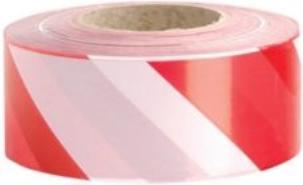 Actual product image Kerbl Folien-Absperrband 100m x 80mm - geblockt Abrollbox