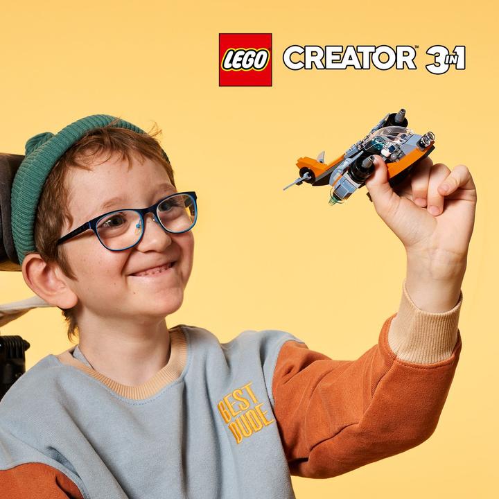 Actual product image LEGO Cyber Drone (31111, LEGO Creator 3-in-1)