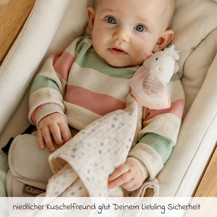 Actual product image Fehn Muslin cuddle cloth bird