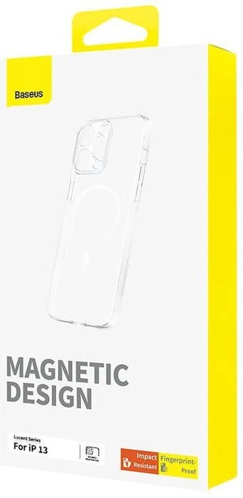 Produktbild Baseus Magnetische Handyhülle für iP 13 OS-Lucent-Serie (klar) (Apple iPhone 13)