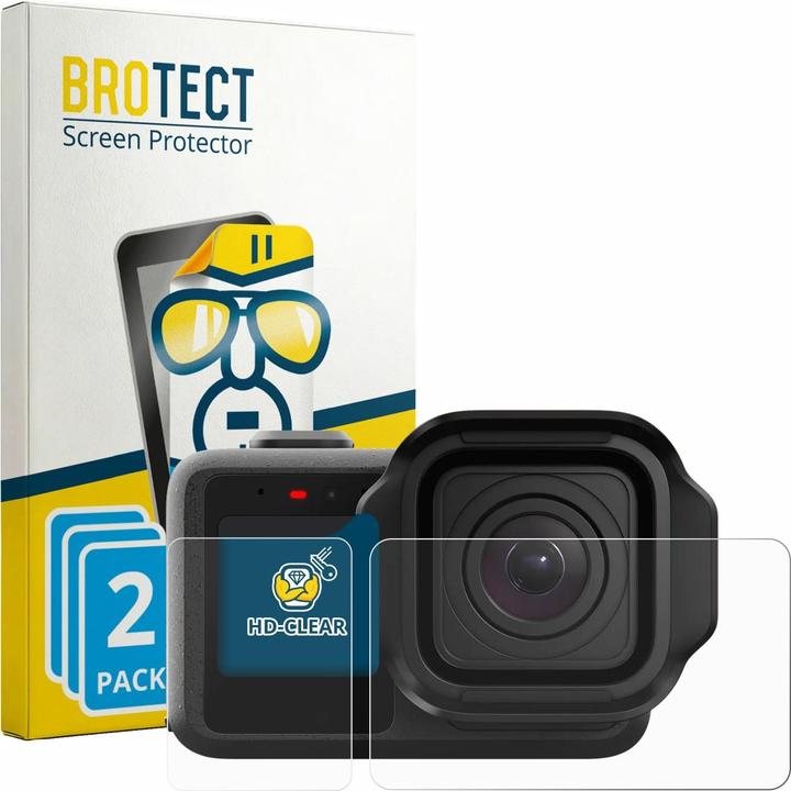 Produktbild BROTECT Schutzfolie für GoPro Mission 1 Displayschutz Displayschutzfolie Folie Klar Transparent
