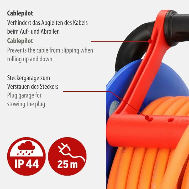 Actual product image Brennenstuhl Camping cable drum (25 m, 3 mm²)