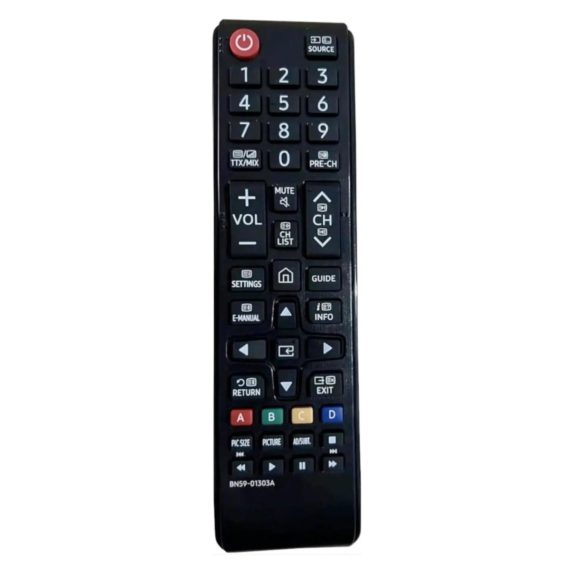 Samsung BN59-01303A (Gerätespezifische Fernbedienung, Infrarot), Fernbedienung, Schwarz