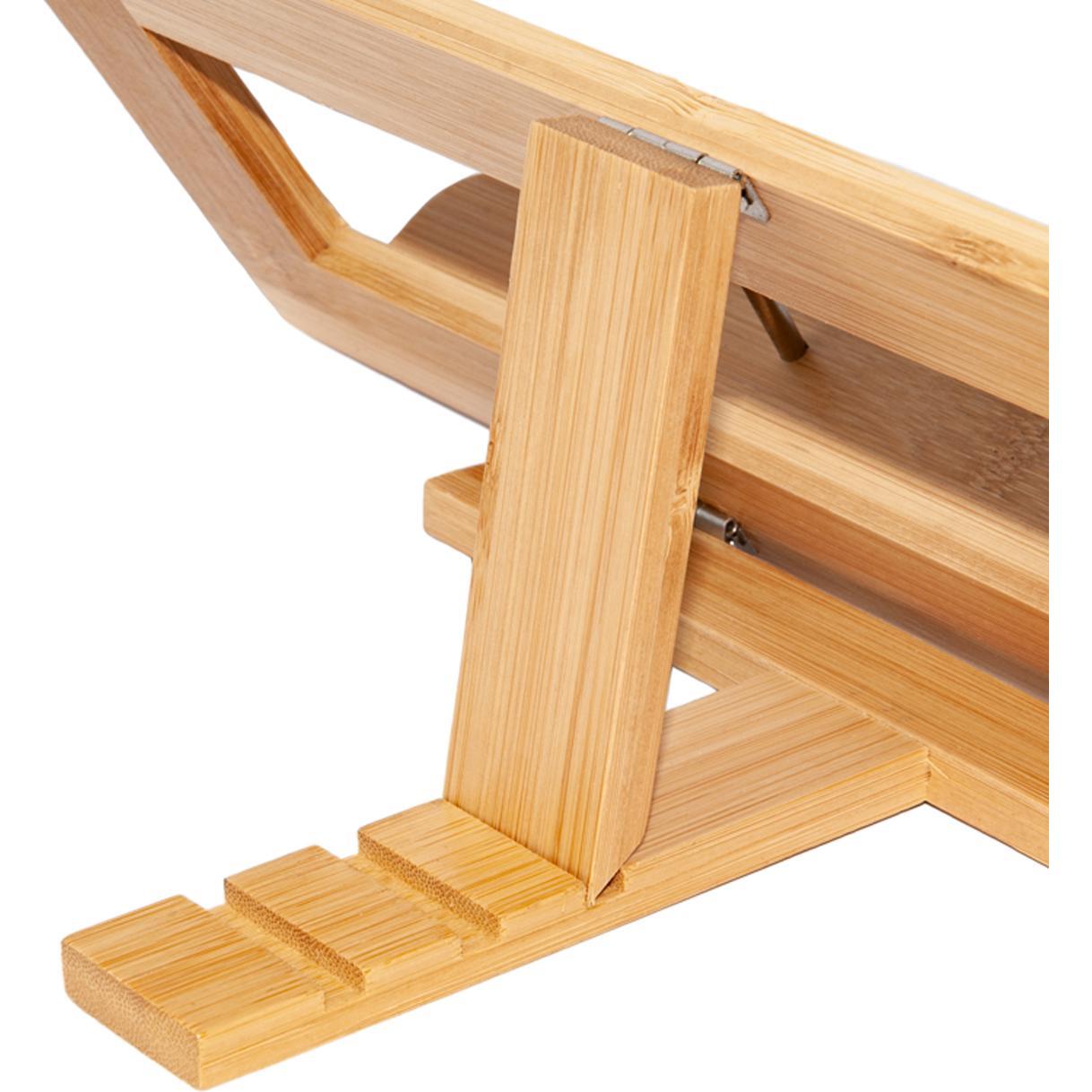 Thumbnail - Natura Punto, Buchstütze, Kochbuchhalter aus Bambus und Metall