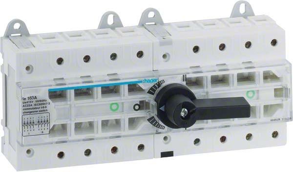 Actual product image Hager Load transfer switch 4 pole 63A HI403R