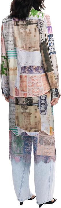 Immagine prodotto Desigual Camicia a Maniche Lunghe Donna Beige (S)