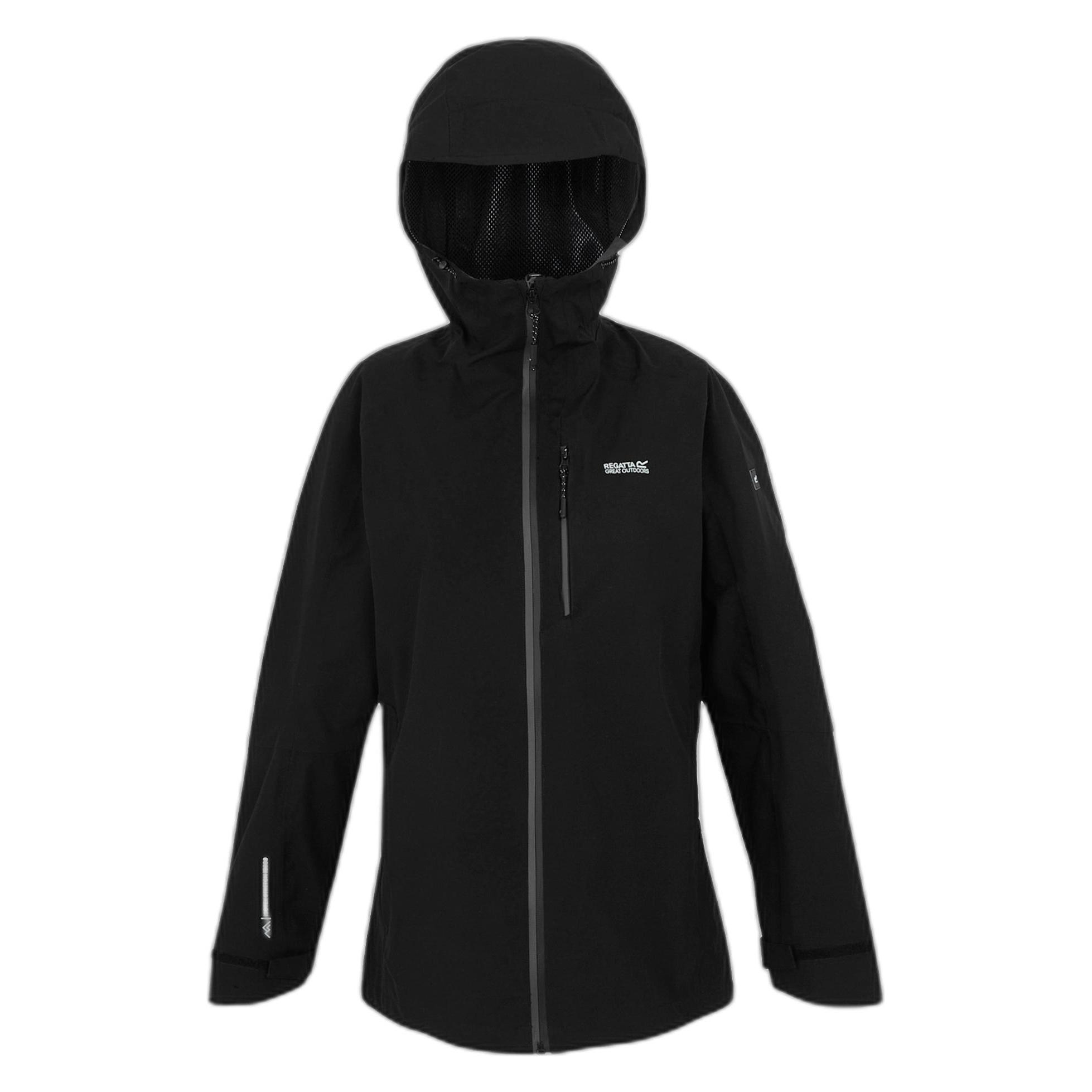 Regatta, Damen, Outdoorjacken, Bekleidung RWW455-L89 RegattaBirchdale Ii (44), Schwarz, 44